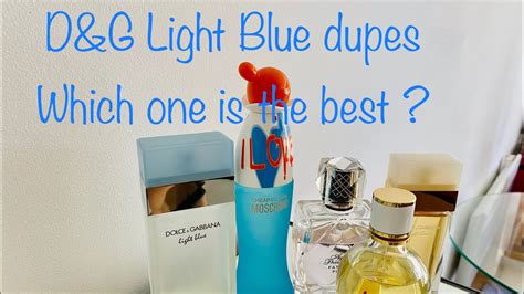 dupe for dolce and gabbana light blue